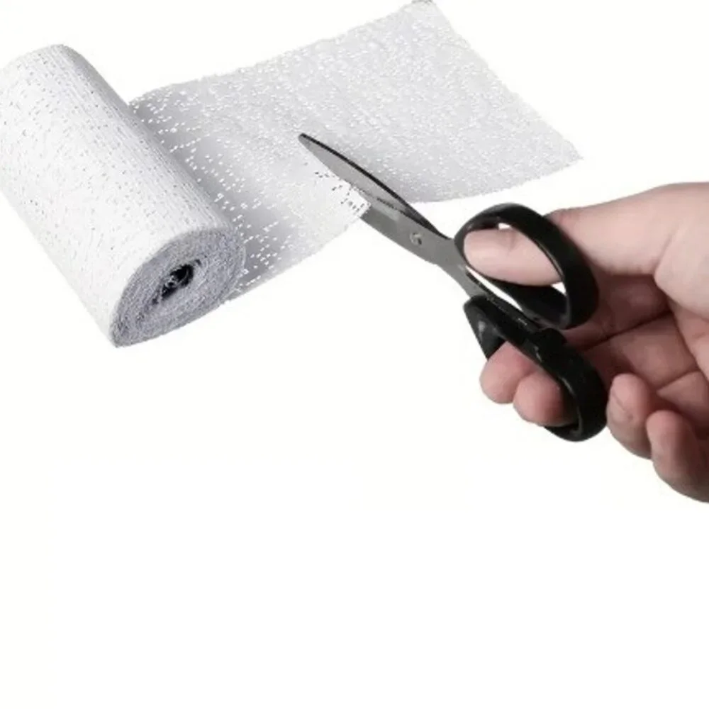 4X Navaris Plaster of Paris Cloth Rolls Gauze Bandages Body Casts 10x300 cm 4 Pa